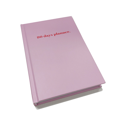 Custom Printing 2023 Daily Life Planner Self Care Planner Hardcover Sewing Journal Printing 