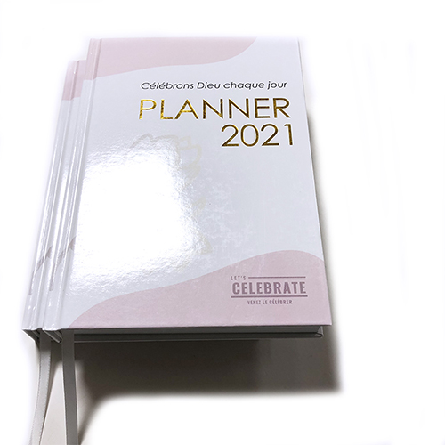 Custom Printing 2022 2023 Daily Life Planner Self Care Planner Agenda Organizer Hardcover Sewing Journal