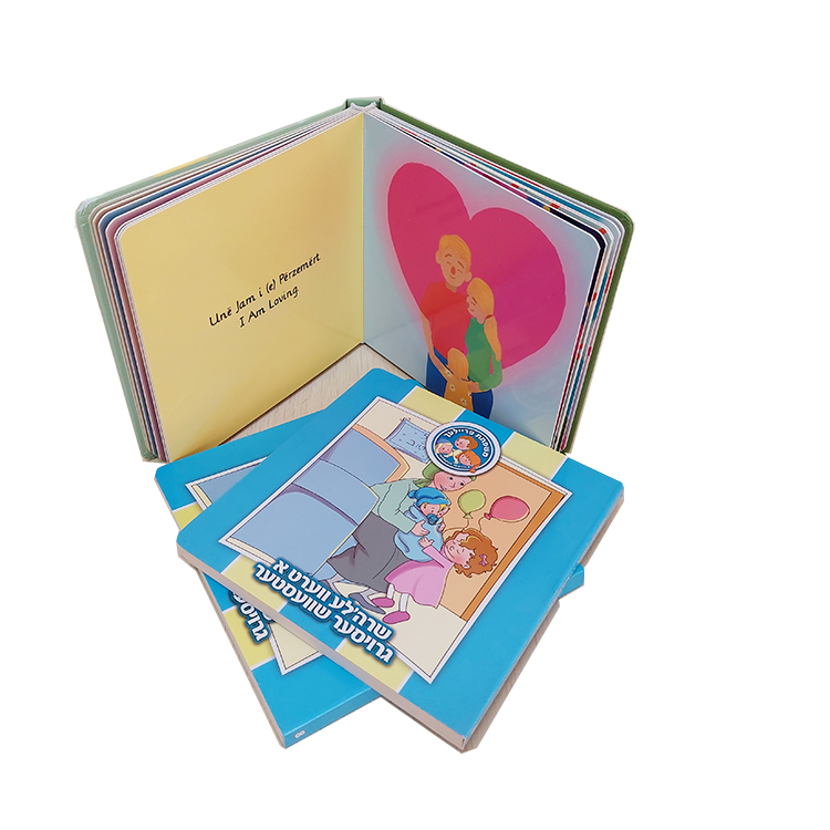 China Factory Children Books Hardcover Printing Full Color Kids Learning English Books