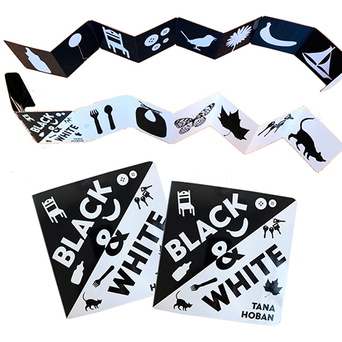 Baby black and white books custom baby picture book high contrast baby book printing - 副本