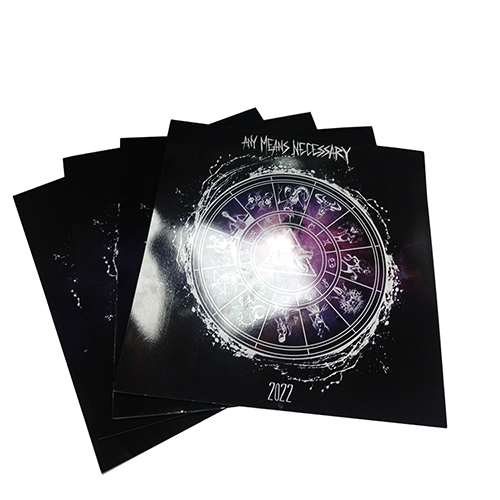 Custom Saddle Stitch Binding 2023 Wall Calendar Perpetual Calendar