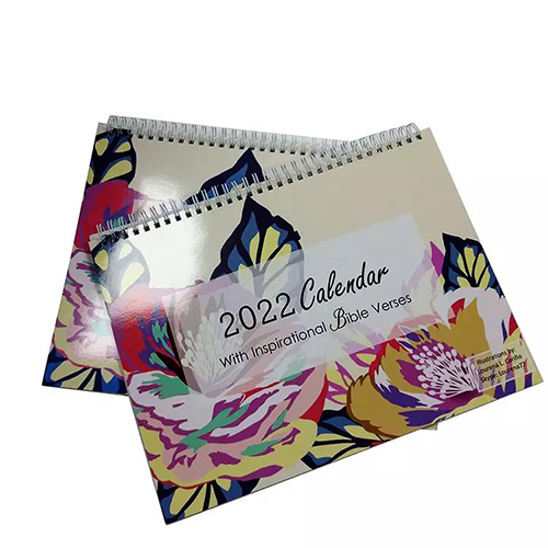 2023 Double sided laminated yearly calendar wall calendar famous painting calendar