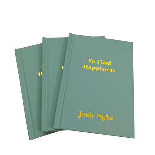 Custom Fabric Cloth Cover Book A6 Full Color Printed Case Bound Binding